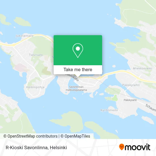 R-Kioski Savonlinna map