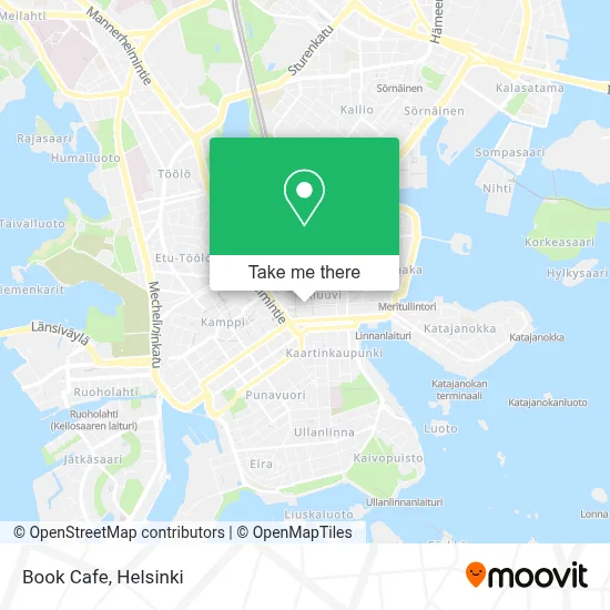 Book Cafe map