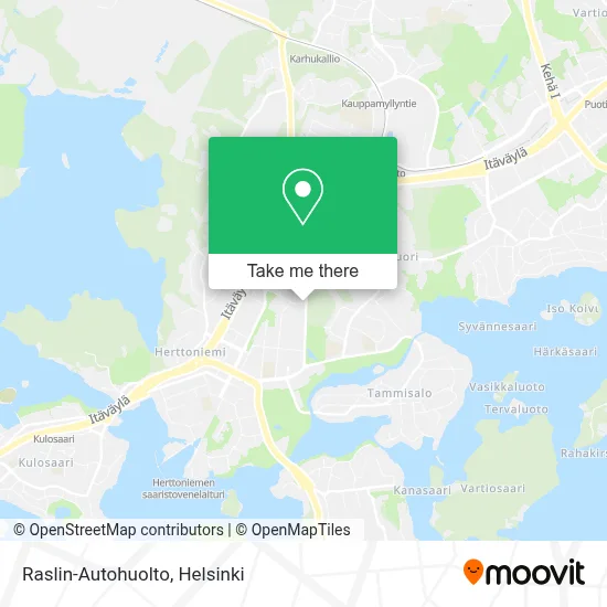Raslin-Autohuolto map