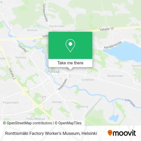 Ronttismäki Factory Worker's Museum map