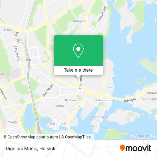 Digelius Music map