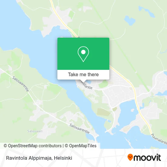 Ravintola Alppimaja map