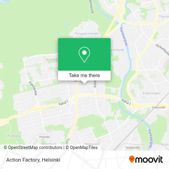 Action Factory map