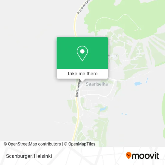 Scanburger map