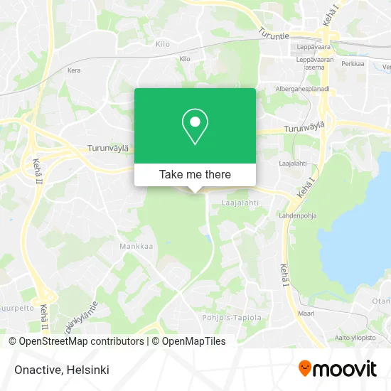 Onactive map