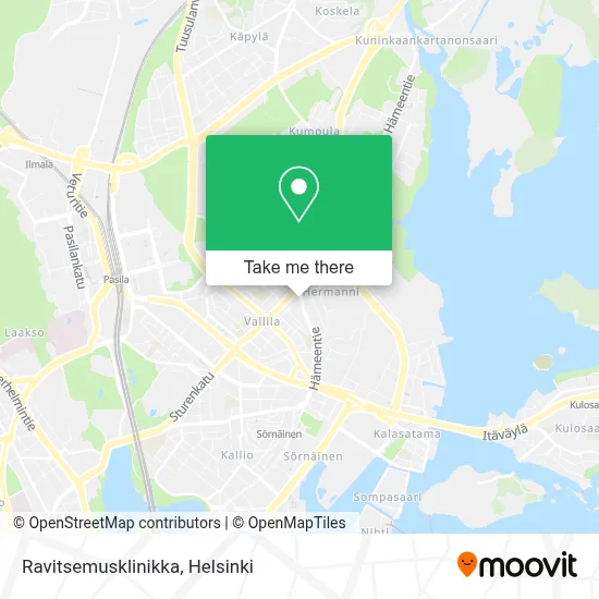Ravitsemusklinikka map