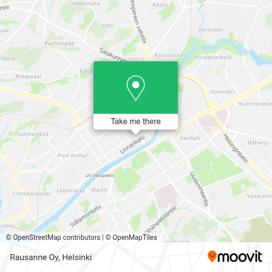 Rausanne Oy map