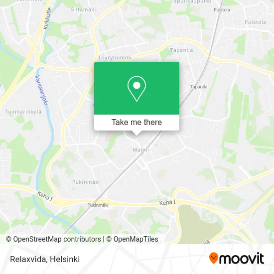 Relaxvida map
