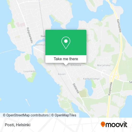 Posti map
