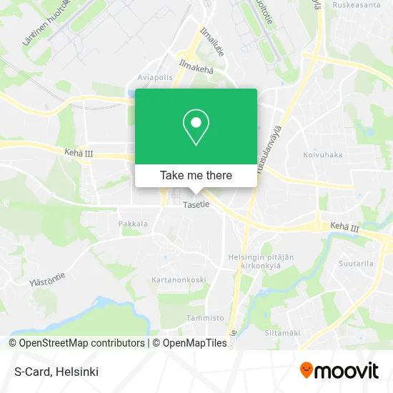 S-Card map
