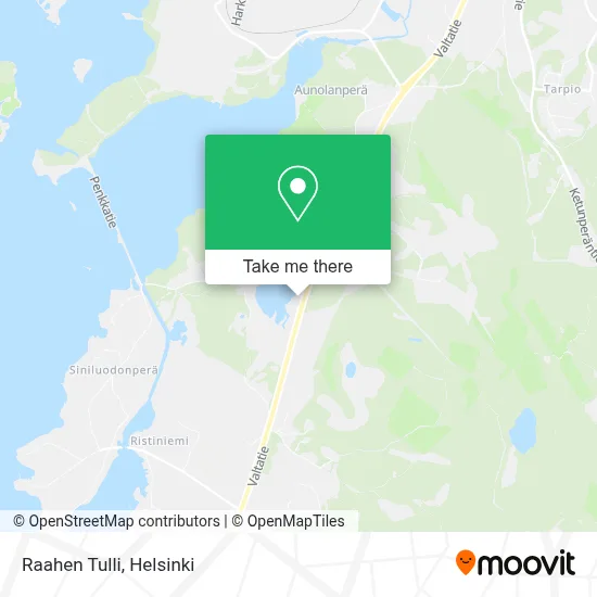 Raahen Tulli map