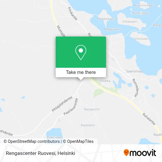 Rengascenter Ruovesi map