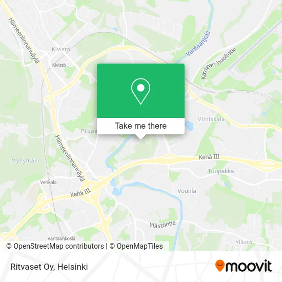 Ritvaset Oy map