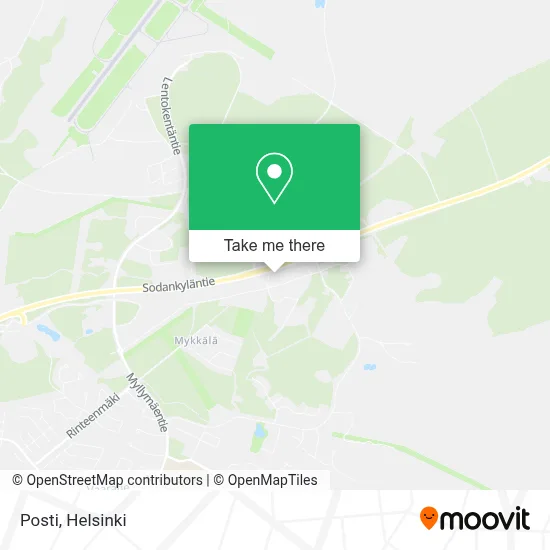 Posti map