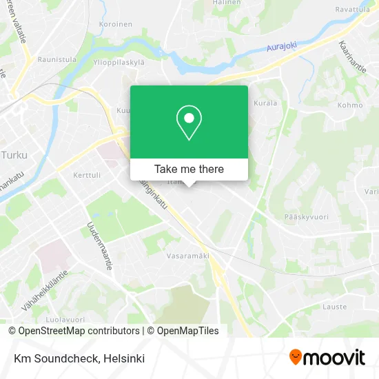 Km Soundcheck map