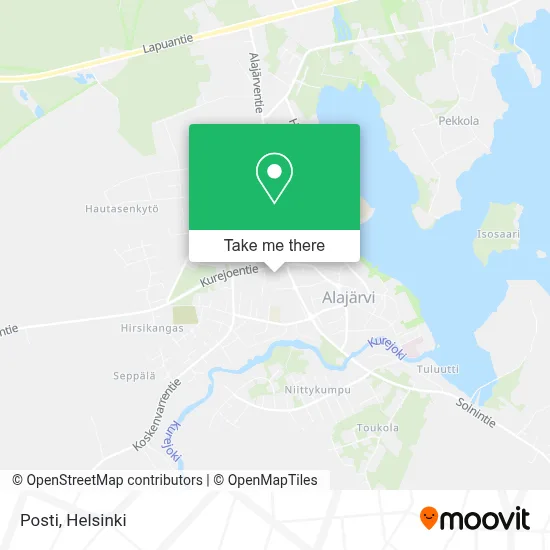 Posti map