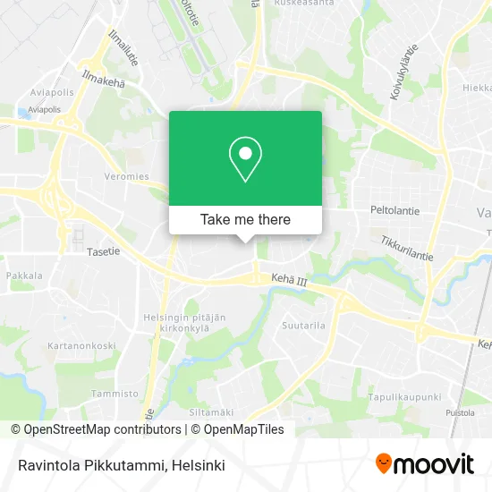 Ravintola Pikkutammi map