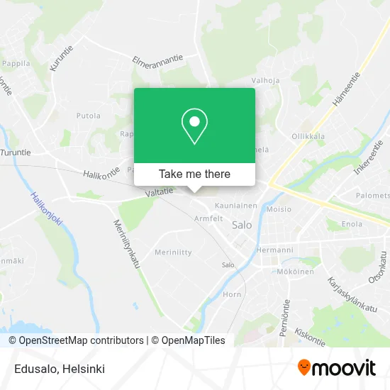 Edusalo map