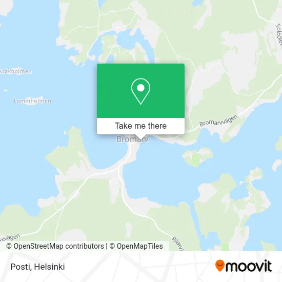 Posti map