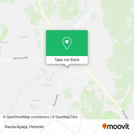 Rauta-Apaja map