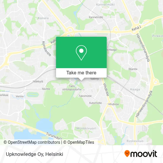 Upknowledge Oy map