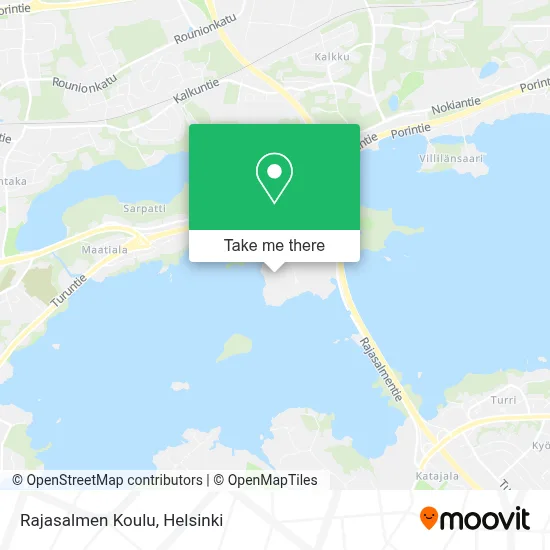 Rajasalmen Koulu map
