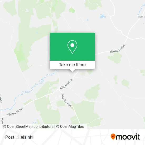 Posti map