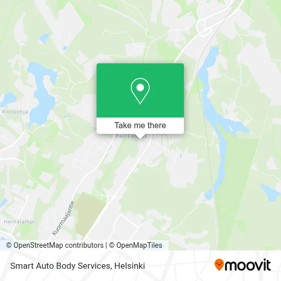 Smart Auto Body Services map