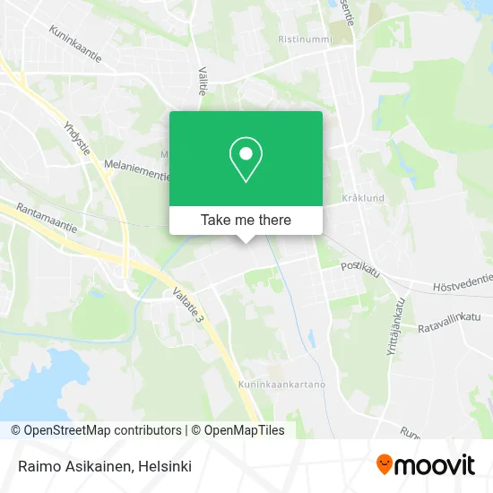 Raimo Asikainen map