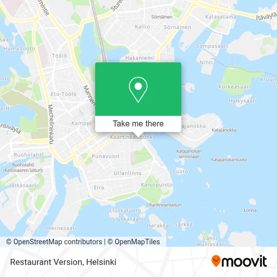 Restaurant Version map