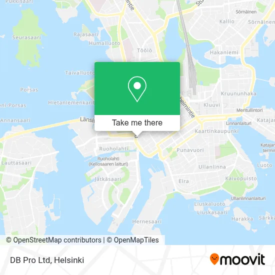 DB Pro Ltd map