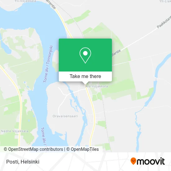 Posti map