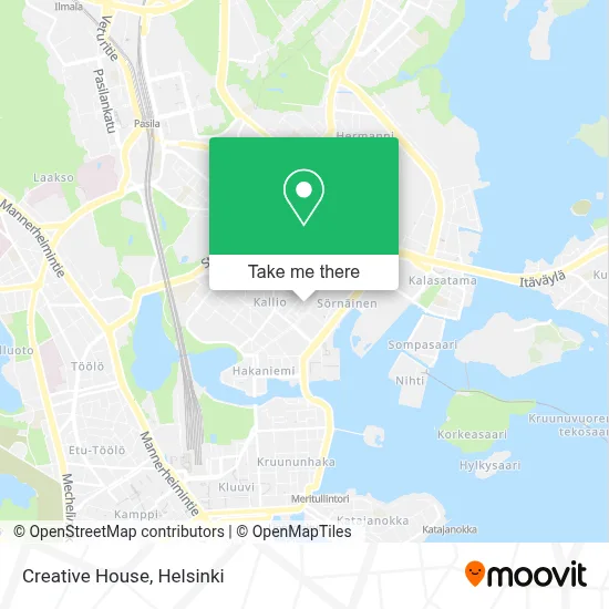 Creative House map