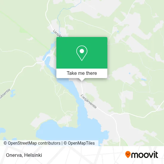 Onerva map