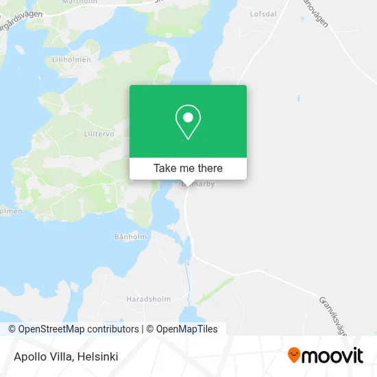 Apollo Villa map