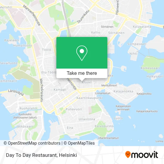 Day To Day Restaurant map