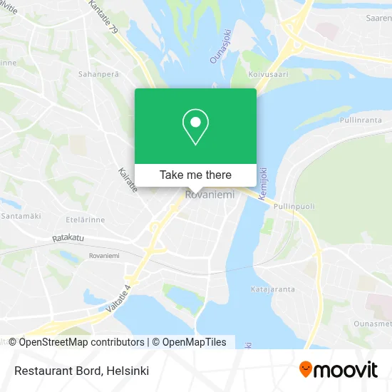 Restaurant Bord map