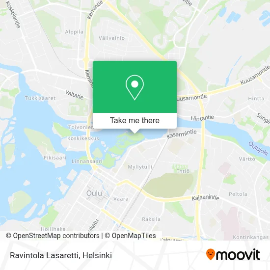 Ravintola Lasaretti map
