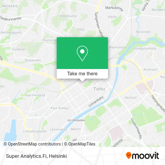 Super Analytics.Fi map