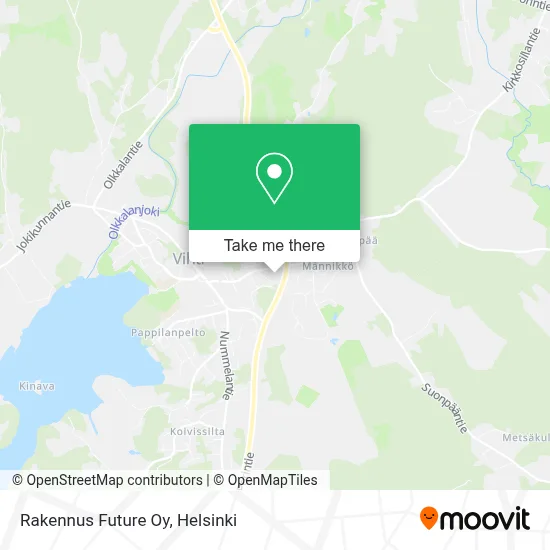 Rakennus Future Oy map