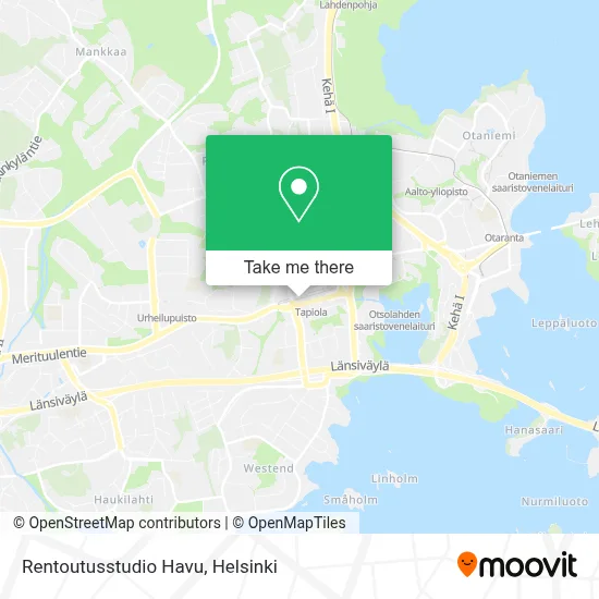 Rentoutusstudio Havu map