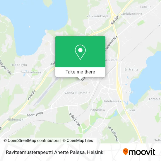 Ravitsemusterapeutti Anette Palssa map