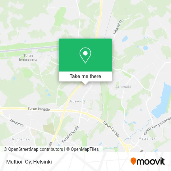 Multioil Oy map