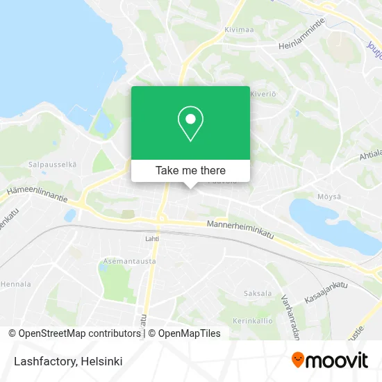 Lashfactory map