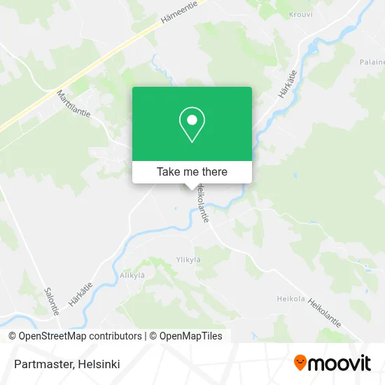 Partmaster map