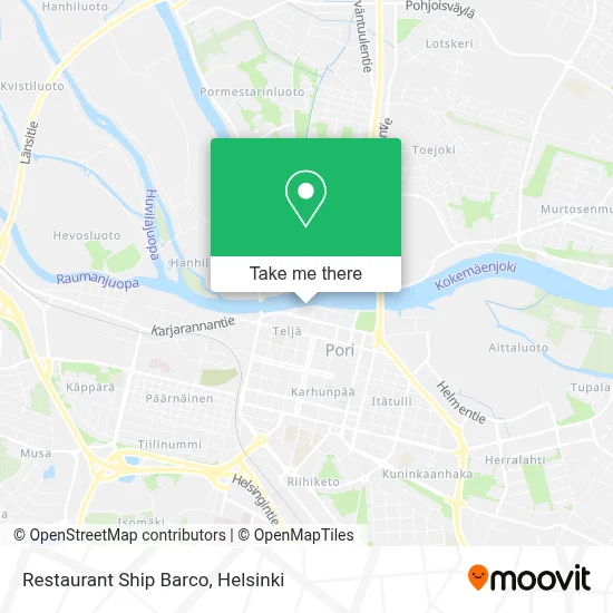 Restaurant Ship Barco map