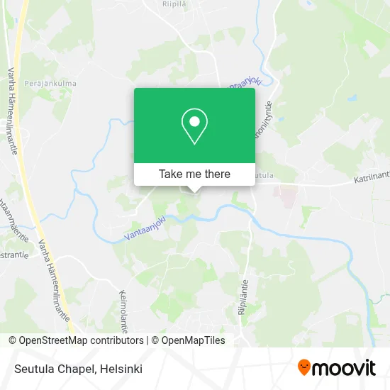 Seutula Chapel map