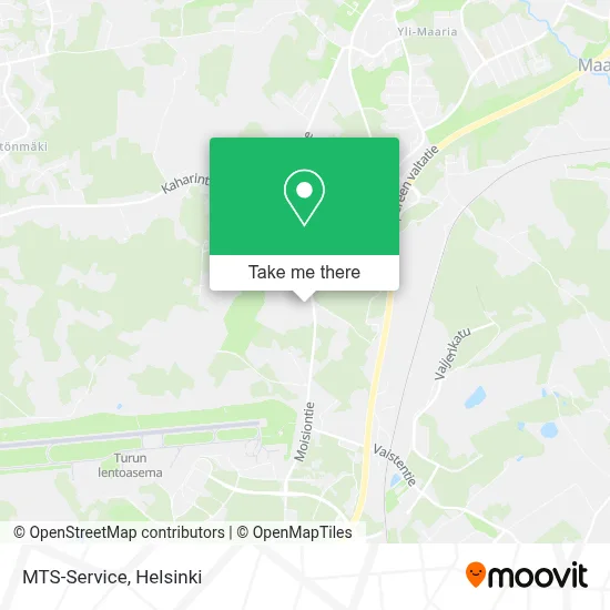MTS-Service map