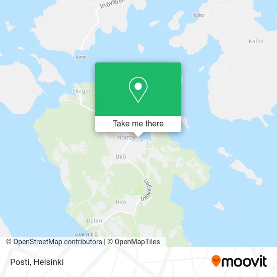 Posti map