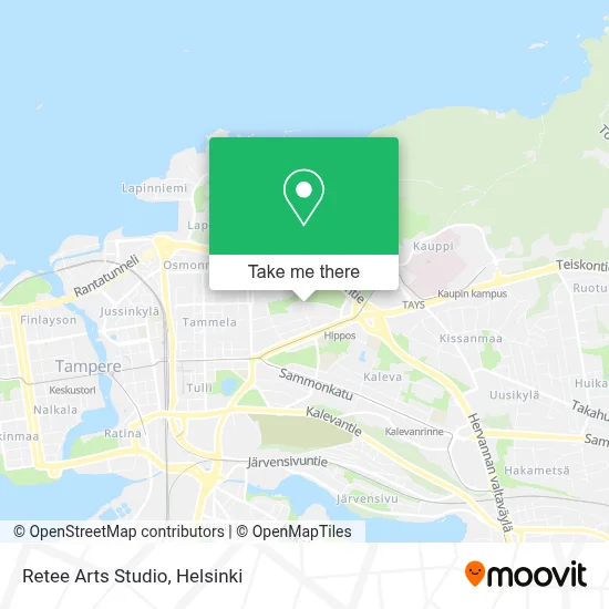 Retee Arts Studio map